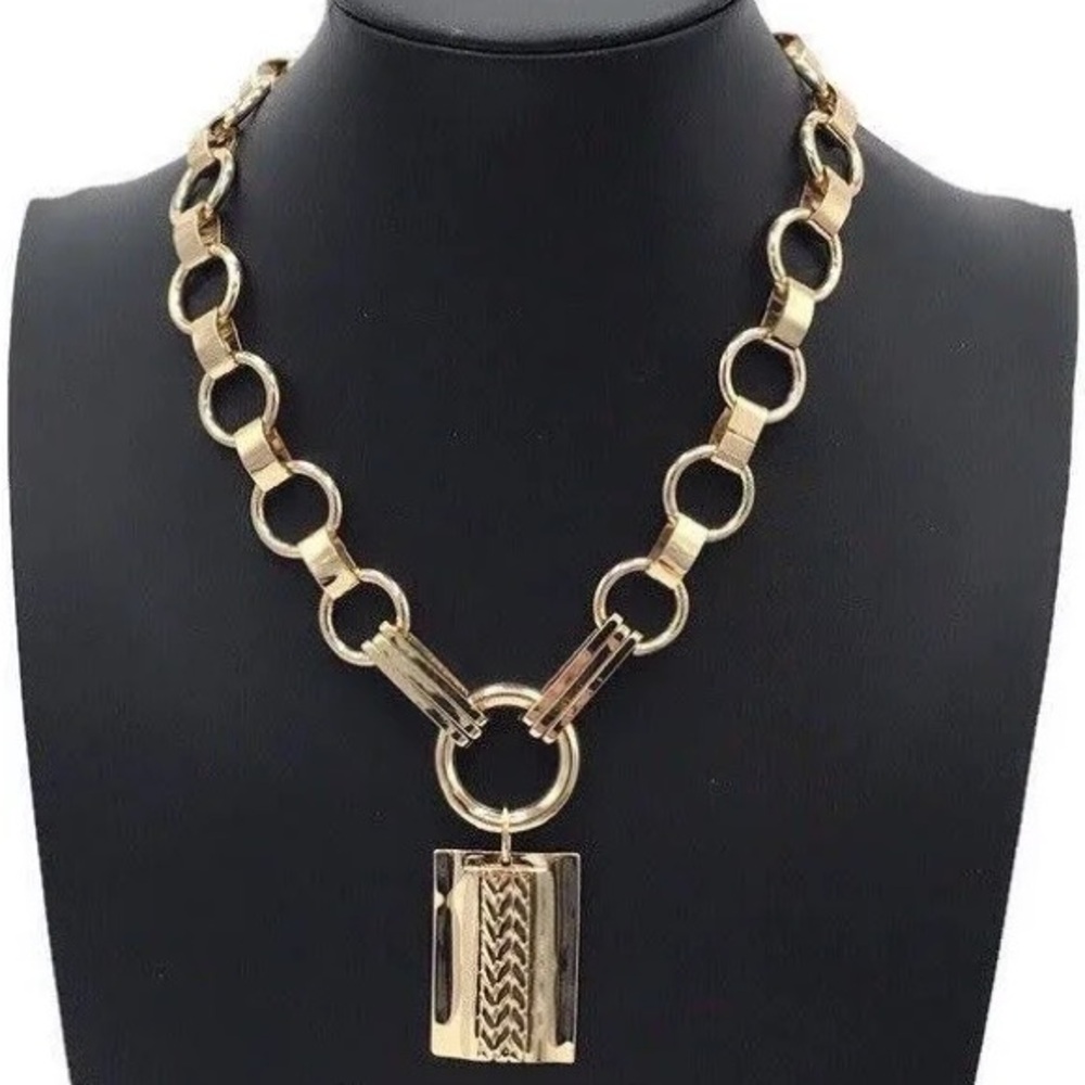 DANNIJO Gold Statement Necklace